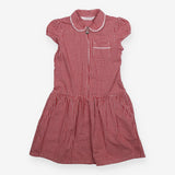 Red school summer dress