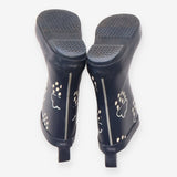 Navy blue colour changing wellies