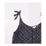 Tie Shoulder Cami Top Navy
