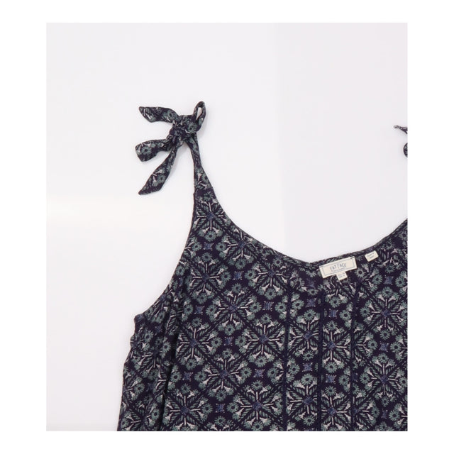 Tie Shoulder Cami Top Navy