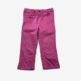 Pink Cropped Jeans