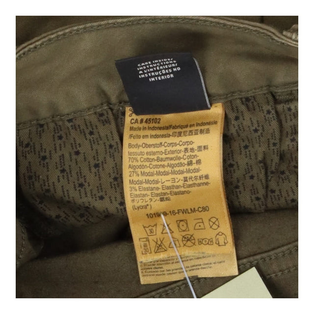 Olive Green Mid‑Rise Skinny Jeans 28 x 32