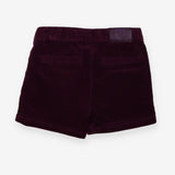 Du pareil purple cord shorts