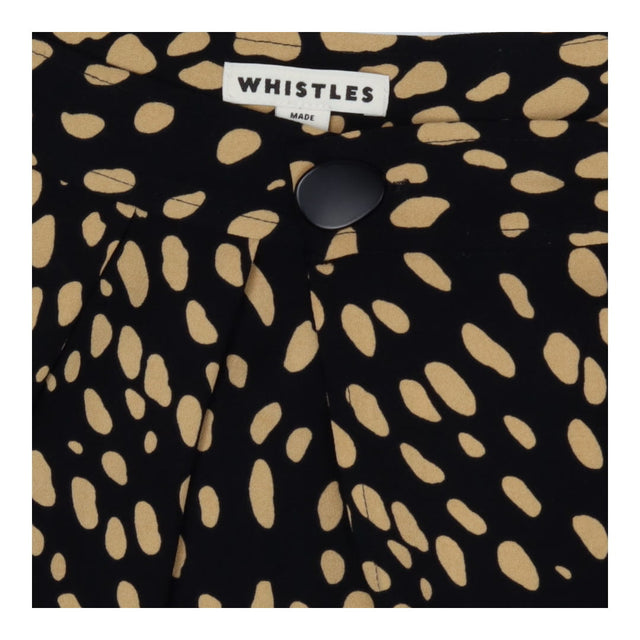 Animal‑Print Wrap Trousers