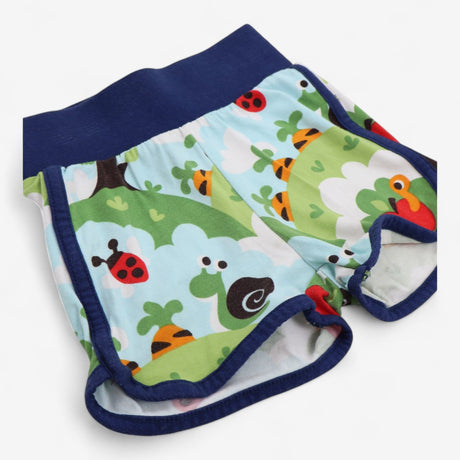 Shorts Jersey Blue Insects