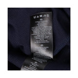 Dress navy ribbed