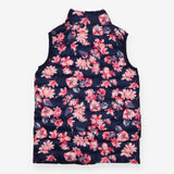 Gilet navy floral