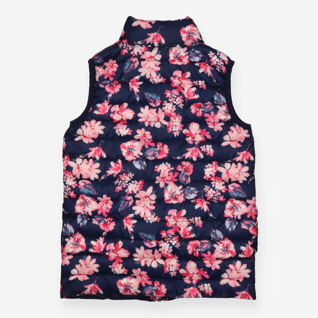 Gilet navy floral