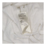 Top White Long Sleeve Asymmetric Top