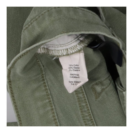 Olive green slim fit jeans