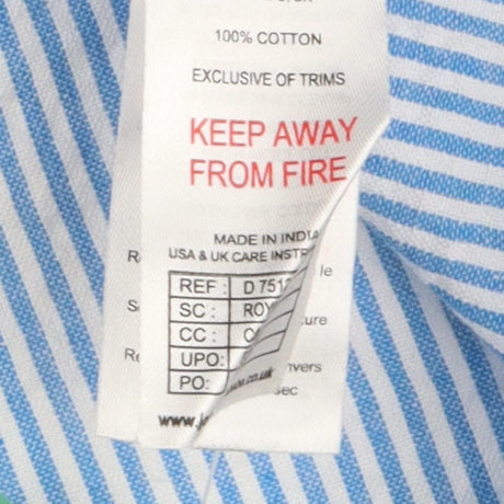 Tunic Smocked Blue Stripe Sailboats