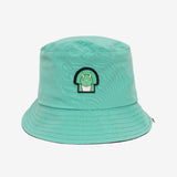 Reversible Bucket Hat with Spike and Patch