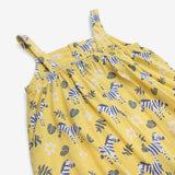 Yellow dungarees zebras