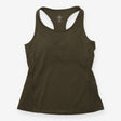 Khaki Power Medium-Support Bra Tank Top