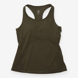 Khaki Power Medium-Support Bra Tank Top