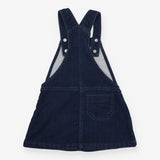 Pinafore dark blue denim