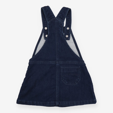 Pinafore dark blue denim