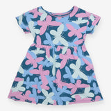 Dress SS jersey butterflies