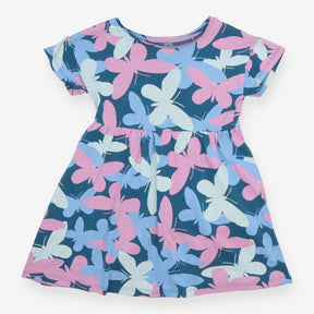 Dress SS jersey butterflies