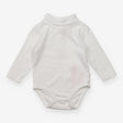 Bodysuit Long Sleeve Turtle Neck White