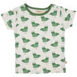 T-shirt Short Sleeve -Birds on White