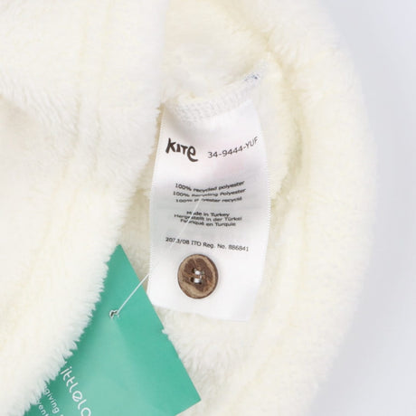 Sweater fur cream bear face