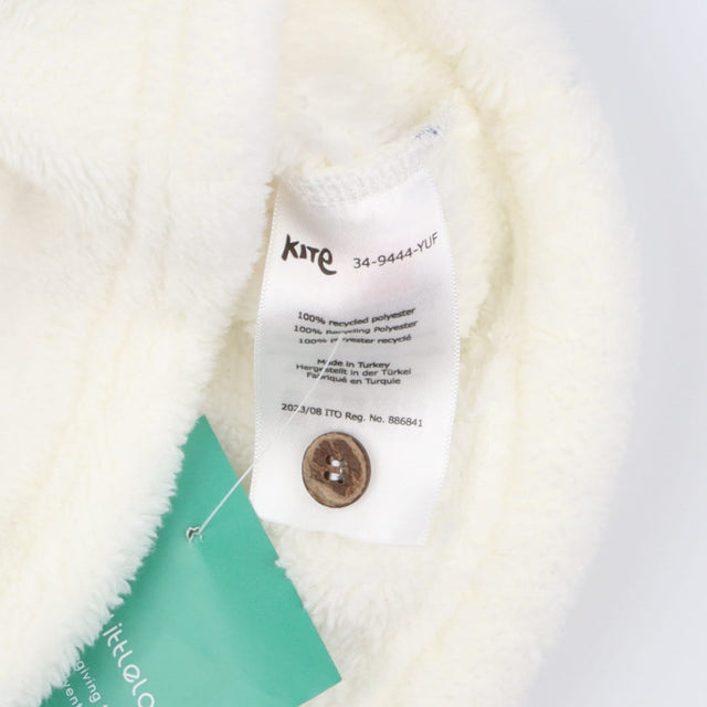 Sweater fur cream bear face