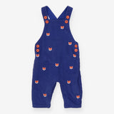 Dungarees Cord Blue Fox Appliques