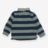 Rugby Shirt Green and Blue Stripe 10