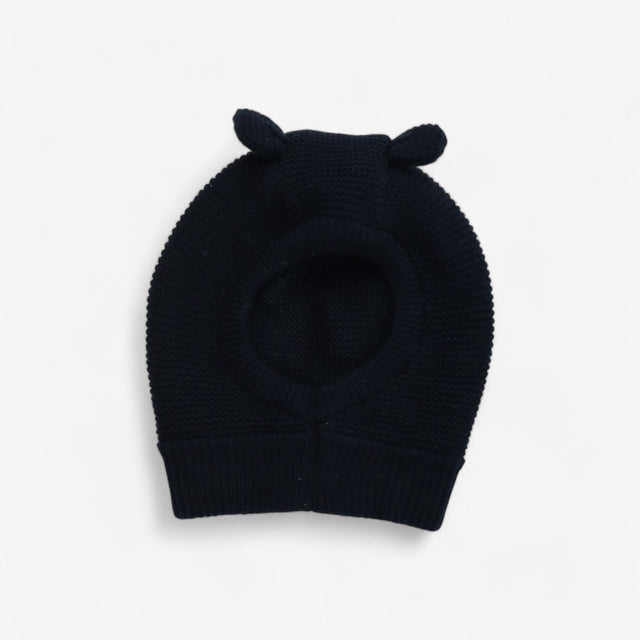 Navy Bear ears balaclava