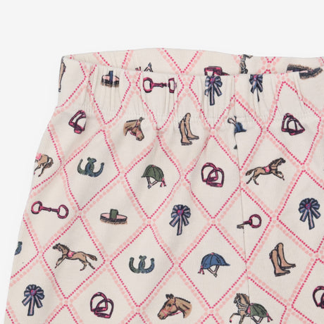Leggings horse riding motifs