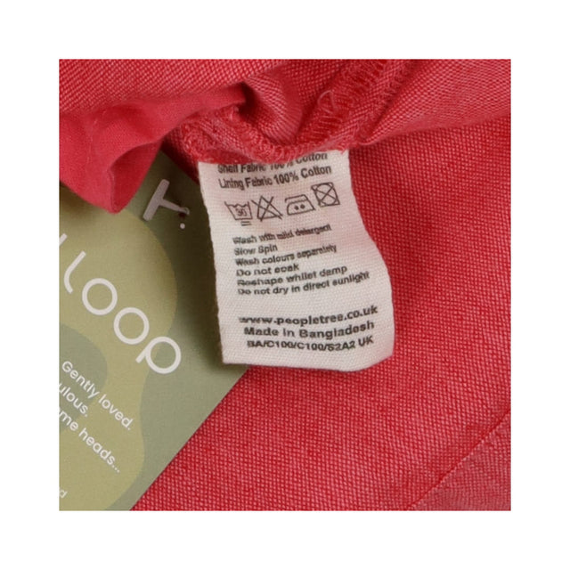 Pink Pleat Front Cotton Shorts