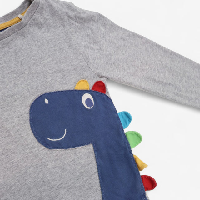 Grey T-Shirt Diplodocus
