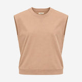 Top Madewell Sleeveless Sweatshirt V-Insert Crew N