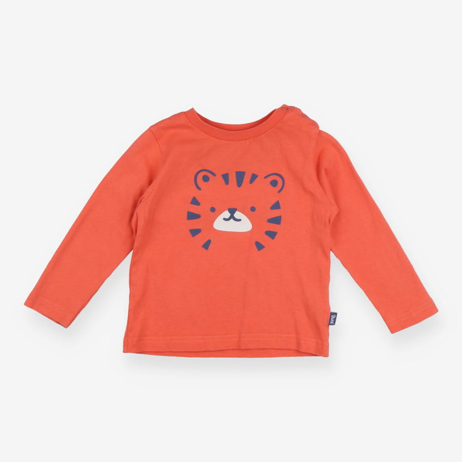 T-shirt top tiger orange