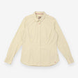 Joules Yellow Blue Striped Cotton Shirt Contrast B