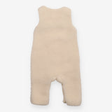 Cream Teddy Bear Dungarees