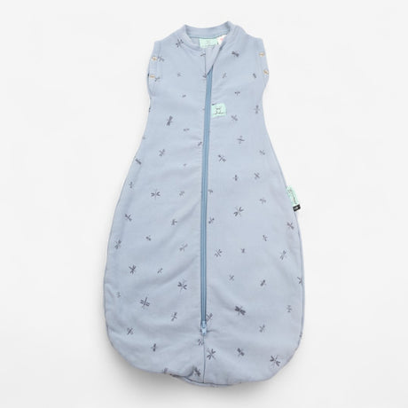 Sleeping Bag Ergo Pouch Blue with Dragonflies