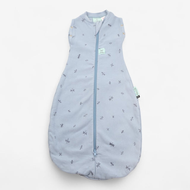 Sleeping Bag Ergo Pouch Blue with Dragonflies