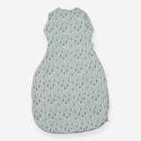 Green sleeping bag white and black pattern 2.5tog