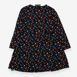 Black Rain Drops Dress