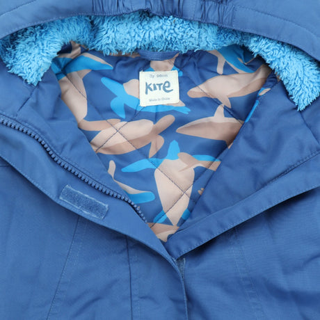 Coat Lined Blue Camo Lining