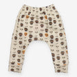 Leggings cream skeleton head