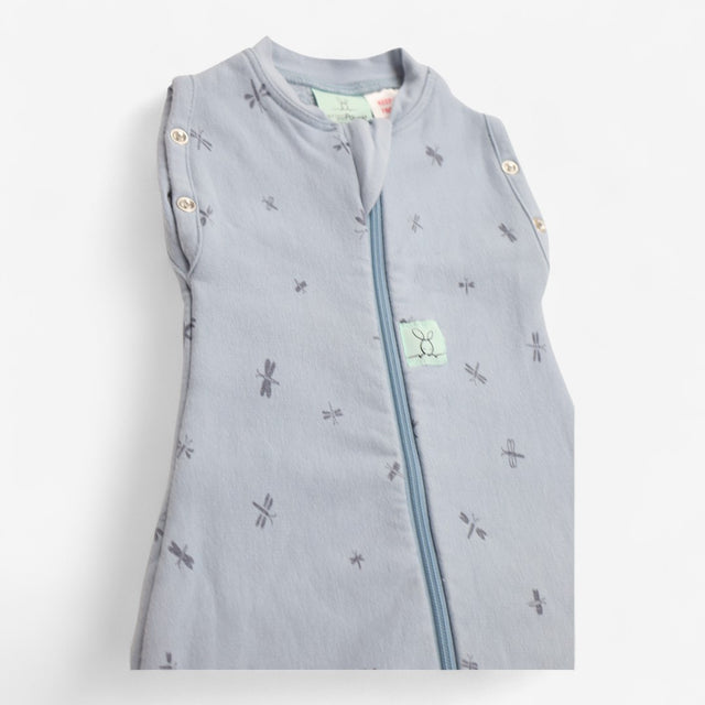 Sleeping Bag Ergo Pouch Blue with Dragonflies