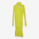 Organic Cotton Bodycon Midi Dress in Thick Rib 