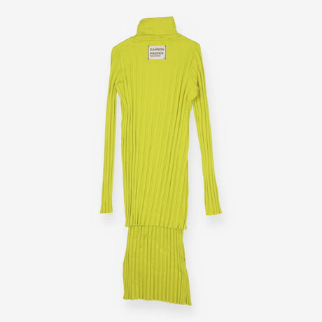 Organic Cotton Bodycon Midi Dress in Thick Rib 