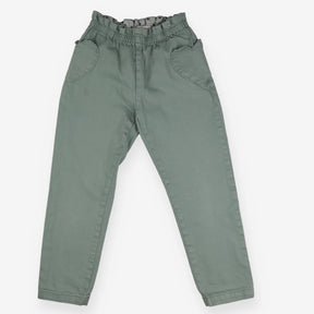 Green Jeans Heart Pocket