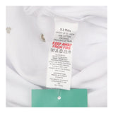 Sleepsuit long sleeve white collar bears birds