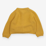 Cardigan yellow koala pockets