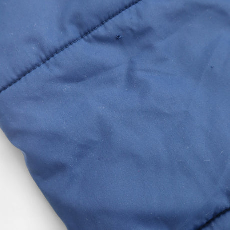 Coat Puffer Blue with Green and Grey Lining